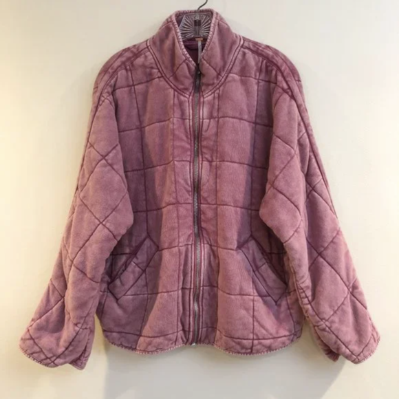 Free People Quilted Bomber Jackets